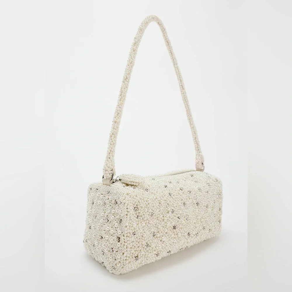 ZARA PEARL MINI DUFFEL BAG BRIDAL_3